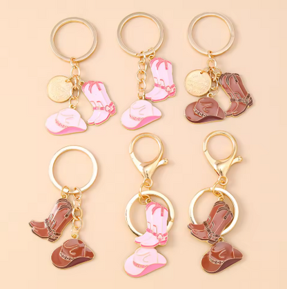 Cowgirl Wallet Charms